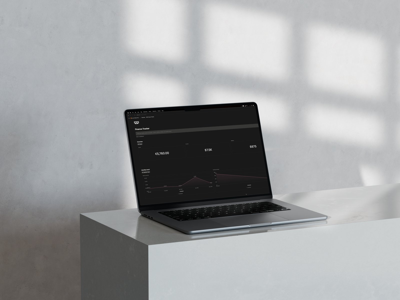 Finance on Mac
