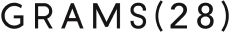 Grams28 logo